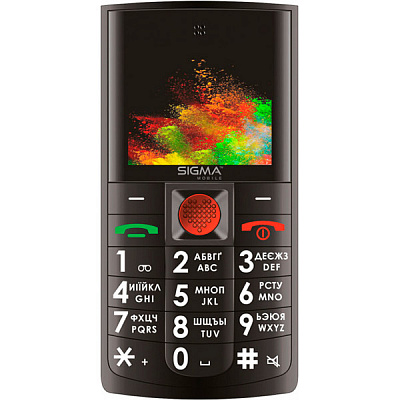 Мобильный телефон Sigma Comfort 50 solo black