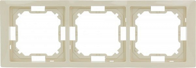 Рамка тримісна Simon Basic Neos універсальна кремовий BMRC3/12