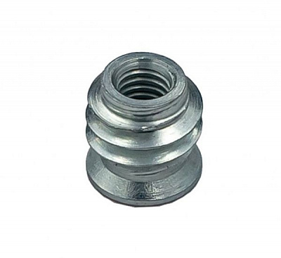 Гайка меблева упорна М6 x18 мм 2 шт