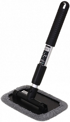 Щетка Auto Assistance Proline для стекла и салона с микрофиброй телескопическая AP1148
