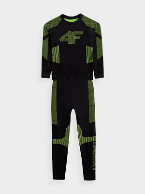 Комплект термобелья 4F J4Z20-JBIMB400B-72N 152/158 желтый