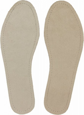 Стельки для обуви кожа/замш Роллі 36-37 коричневый