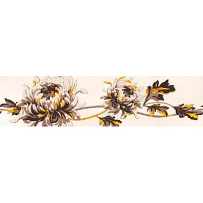 Бордюр Golden Tile Октава бежевый Г51351 250x60 мм