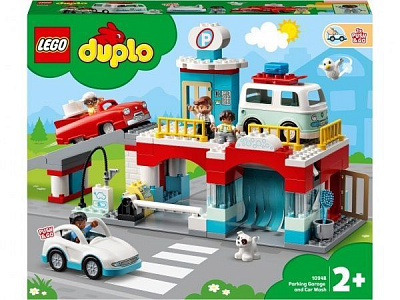 Конструктор LEGO DUPLO Гараж и автомойка 10948