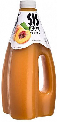 Нектар SIS Natural Персик 1,6л 