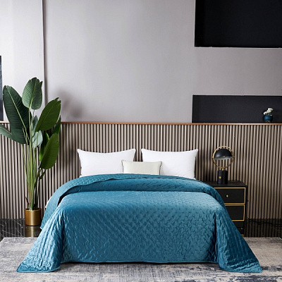 Покривало Modena 240x260 см La Nuit синій