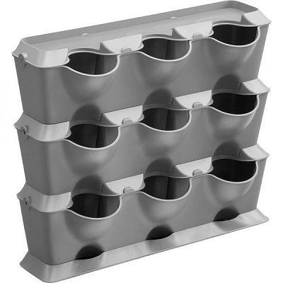 Комплект Gardena NatureUp для вертикального садоводства фигурный (13150-20.000.00) серый 