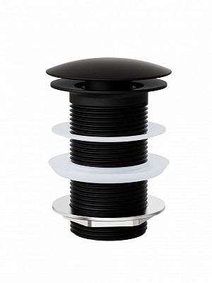 Донный клапан Aqua Rodos 90444 Terra Black