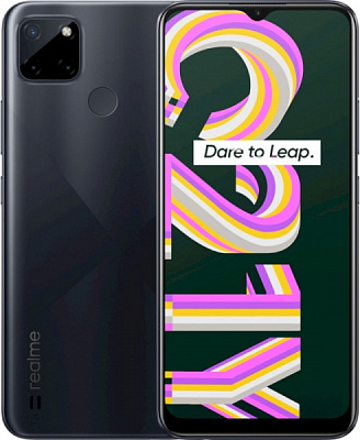 Смартфон realme C21Y 2022 4/64GB cross black (RMX3263) 