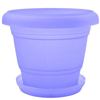 Горшок Лилия с подставкой 25.4x20.6 см