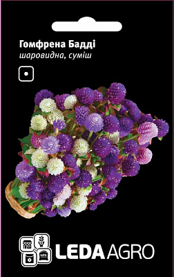 Насіння LedaAgro гомфрена Бадді шаровидна 0,1 г (4820119795446)