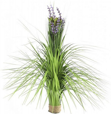 Камыш искусственный с цветами 50 см
