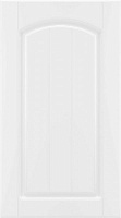 Фасад для кухні Грейд-Плюс Прованс білий гладкий №383 713x396 лівий