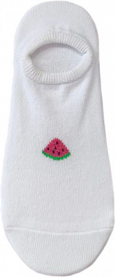 Следы унисекс Molly Арбуз р.18–20 белый 