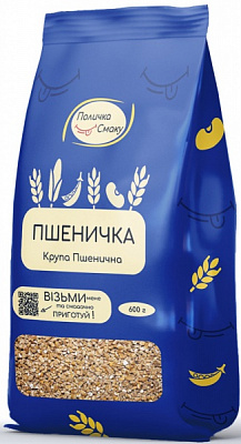 Крупа з м’якої пшениці Поличка Смаку 600 г