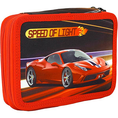 Пенал на блискавці Speed of Light CF85940 Cool For School червоний