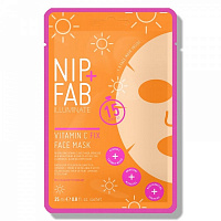 Маска тканевая для лица Nip+Fab с витамином С 25 мл 1 шт.