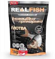 Прикормка RealFish 1000 г мотиль Плотва