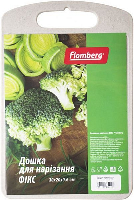 Доска кухонная ФИКС 3020 крем Flamberg