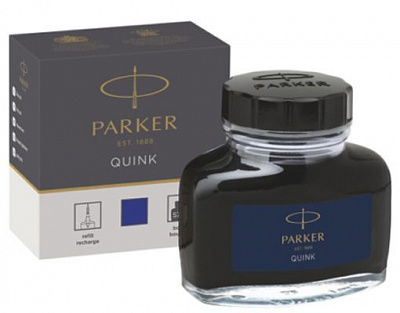 Чорнило Quink синє Parker