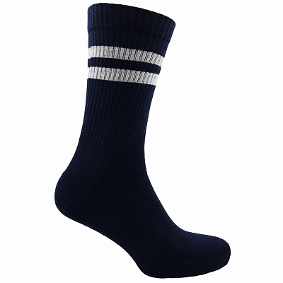 Шкарпетки чоловічі Premier Socks з махровою стопою зі смужками р.39-41 синій