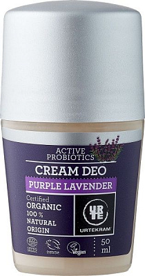 Дезодорант унисексдля женщиндля мужчин Urtekram Purple Lavender 50 мл