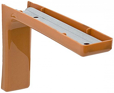 Кронштейн  DC монтажный металлический с пластиковой накладкой 240 мм кальвадос