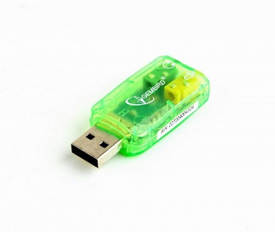 Адаптер Gembird (SC-USB-01) USB2.0-Audio 