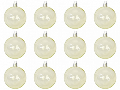 Набор елочных шаров 892104 d 60 мм 12 шт./уп.