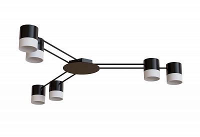 Люстра стельова Hopfen STARK CL-6-ACRIL 6xGX53 WH 6xGX53 білий