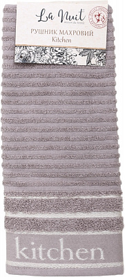 Полотенце махровое Кitchen 33x60 см мокко La Nuit