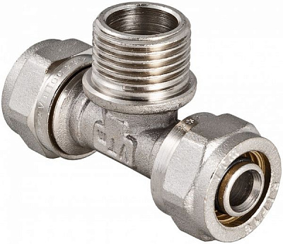 Трійник комбінований зовнішня Valtec 20х3/4