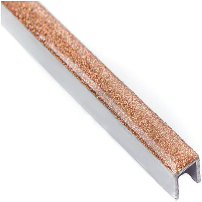 Бордюр Cerossa ceramica коричневий 12х500 мм