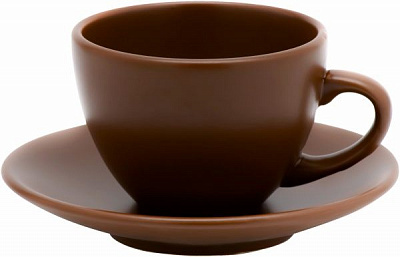 Чашка з блюдцем Табако 207 мл 24-237-049 Keramia