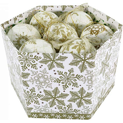 Набор новогодних украшений 198-75715C-14 14 шт