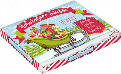 Шоколадный набор Shokopack Новогоднее оливье 60 г (4820194870762) 