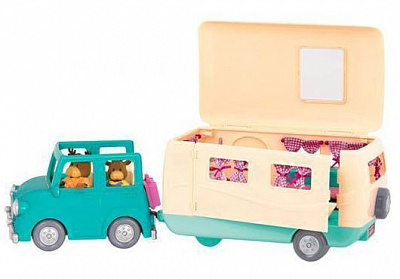 Игровой набор Li'l Woodzeez Кемпер голубой 6486Z 