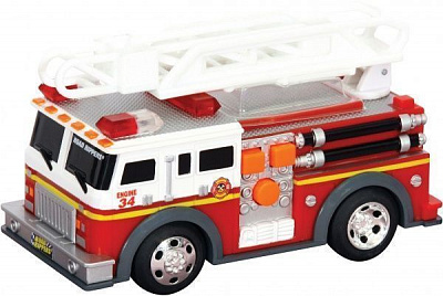 Спасательная техника Toy State Пожарная машина с лестницей 13 см 34514