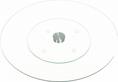 Блюдо кругле поворотне Fiora Clear 35 см (S-E132003)