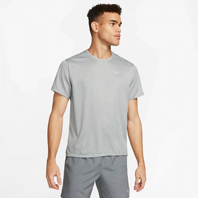 Футболка Nike DF UV MILER SS DV9315-084 р.M сірий