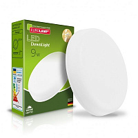 Светильник точечный Eurolamp LED Downlight круг 3000 К белый LED-DLR-9/3(Е) 