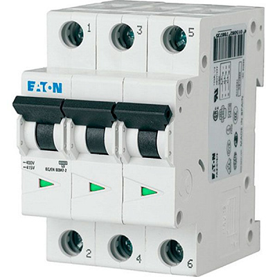 Автоматический выключатель Eaton PL4-C63/3 63А