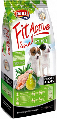Корм сухий для цуценят для усіх порід FitActive Puppy&Junior 15 кг