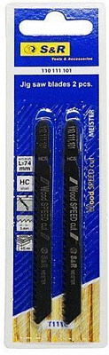 Пилка для електролобзика S&R T111C 2 шт.