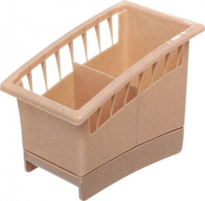 Сушарка для столових приборів 16,5x11x13,5 см бежева 195 Lamela