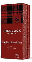 Чай черный Sherlock Secrets English breakfast 25 шт. 50 г 
