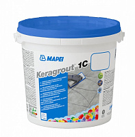 Фуга Mapei поліуретанова полімерна на водній основі Keragrout 1C 5 кг відро жасмін 