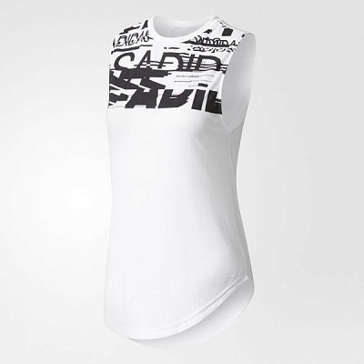 Майка Adidas BP9284 XS білий