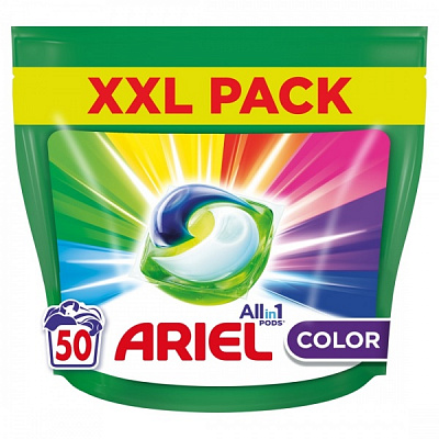 Капсулы для машинной стирки Ariel PODS All-in-1 Color 50 шт. 