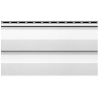 Сайдинг VOX 3,85x0,25 м 0,9625 кв.м белый SV-01